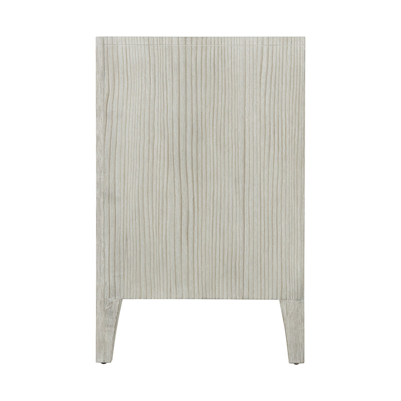Breeze 3 - Drawer Solid Wood Nightstand