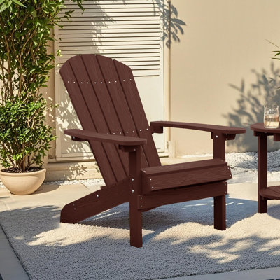 Plastic Patio Adirondack Chair