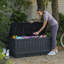 Keter Kentwood Outdoor Storage Box 350l - Graphite