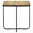 Elyna Square Stone Top Accent Side Table Beige