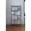 Chiseling Geometric Bookcase