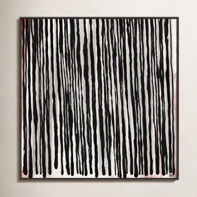 " Black Waterfall " Print
