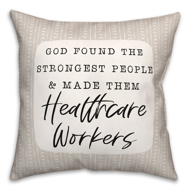 Coussin décoratif « dieu » trouvé le coussin le plus solide et le fait de l’infirmier