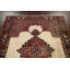 Tapis antique à teinture végétale 7 x 8 po