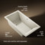 Underscore® 66" x 36" Drop In Soaking Acrylic Bathtub with Heater-1291889953