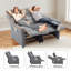 Causeuse inclinable manuelle pour salon-1485082851