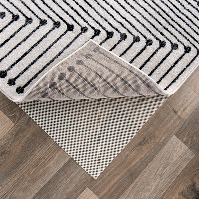 Nasyr Cushioned Non Slip Rug Pad For Hard Surfaces