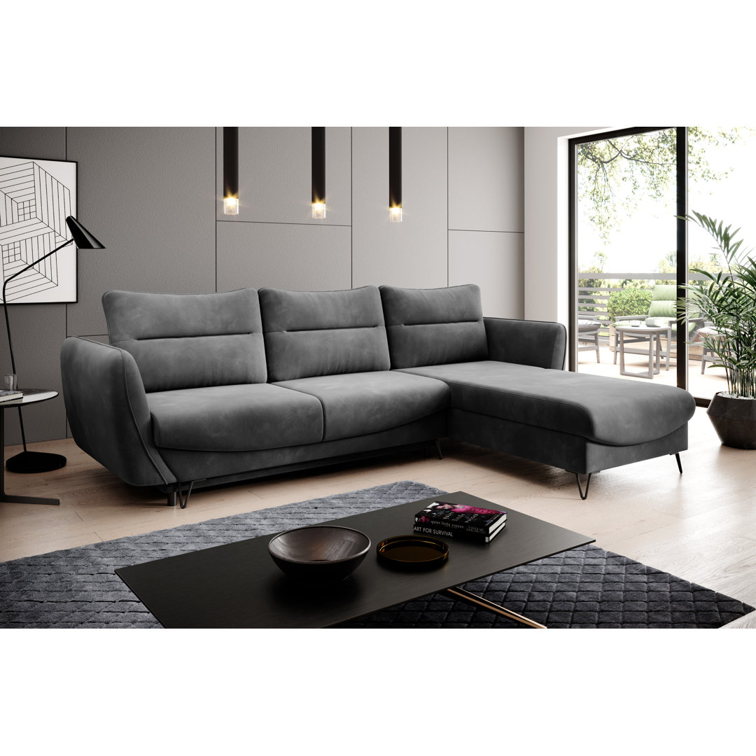 Ecksofa Storrie mit Bettfunktion