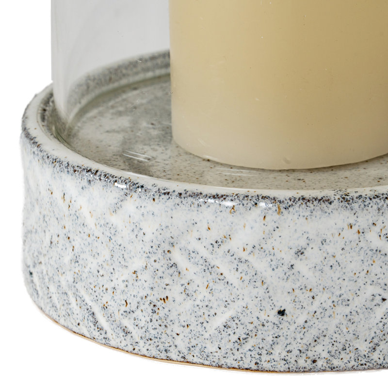 Anhat Glass Candle Accessories, 42 cm H x 17 cm W x 17 cm D