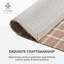 Tapis Thames ivoire / brun avec envers-1863668995