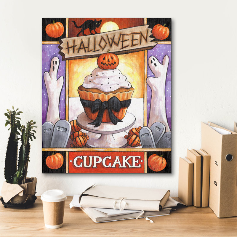 Epic Graffiti «Halloween Cupcake» par Cathy Horvath «Halloween Cupcake» par Cathy Horvath