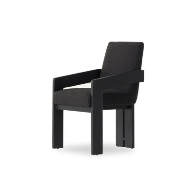 Roxy Dining Armchair, Gibson Black