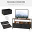 TV Stand Cabinet With 2 Foldable Drawers-311135662