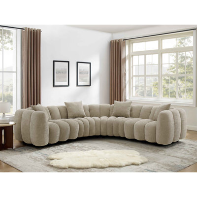 Ollis Minimore Modern Style Winnie L Shape Type2 5S Sofa