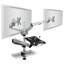 Support de bureau pour ordinateur portable avec moniteur à mouvement complet Mount-It pouvant accueillir des écrans de 27 pouces et des ordinateurs portables de 17 pouces