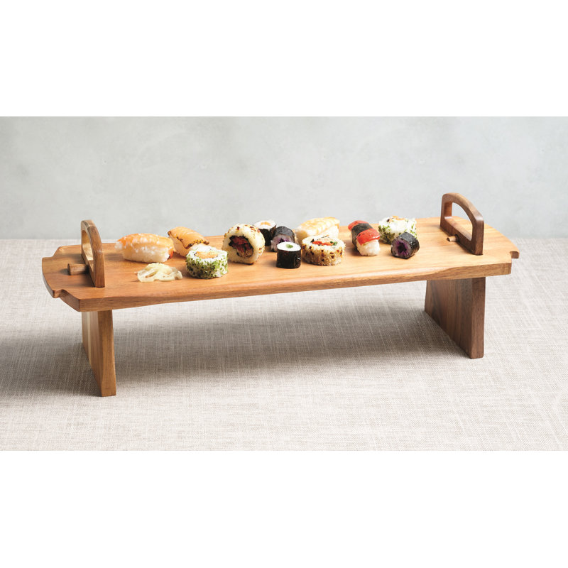 Artesà Extra Large Acacia Wood Antipasti Platform Platter