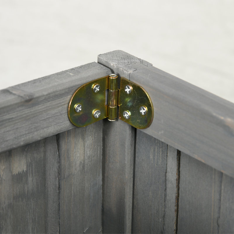 Lit de jardin surélevé d'extérieur en bois Shantania