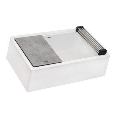33" L x 21" W Farmhouse Kitchen Sink