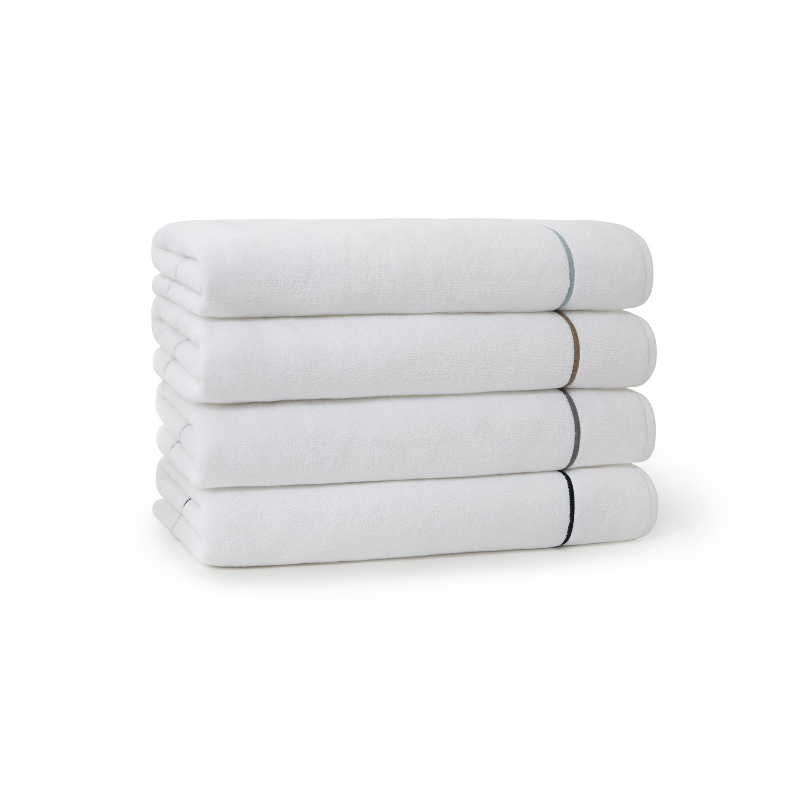 Sarika Turkish Cotton Washcloth, Navy