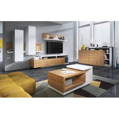 Behensky Coffee Table with Storage