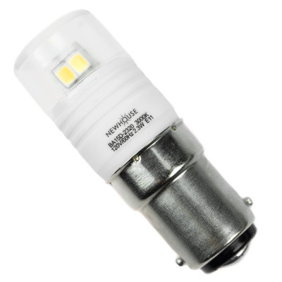 2.3W Bayonet LED Light Bulb,200 Lumens,3000k