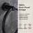 6-Piece Bathroom Hardware Set in Matte Black-100351490