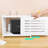 White Router Shelf Projector Shelf Projector Stand Router Storage Box Modem Cable Route