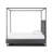 Malo Upholstered Metal Canopy Bed-93477911-93477887