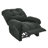 Deyra Modern Upholstered Manual Recliner Chair with Overstuffed Cushioning and Padded Footrest-126227819