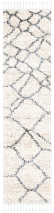 Lisle Geometric Hand Woven Area Rug, Runner 61 x 244 cm