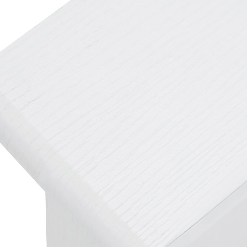 Chariot utilitaire avec roues et tiroir, chariot de rangement roulant Stylist, White