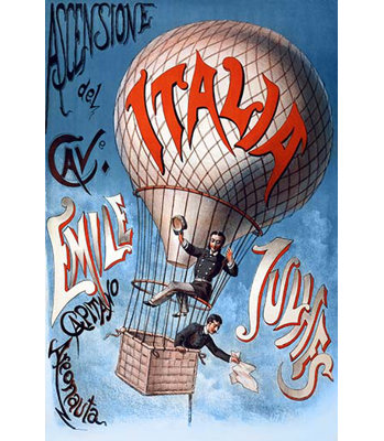 " Italian Balloon Poster "