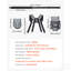 Ceinture à outils, 22 poches pour outils avec bretelles pour hommes, bretelles robustes et réglables pour électricien, charpentier, construction, tablier de travail