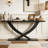 57'' Modern Rustic Console Table-914088497