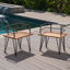 Indispensable pour le salon à la mode, chaise d'appoint minimaliste