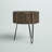 Everby Metal Legs End Table