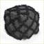 Pouf, laine fabriquée à la main Coton noyer brun 16 po x 16 po x 16 po intérieur | Laine | Coton-334694476