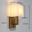 Sabrenia Gold 30.5cm H Outdoor Sconce