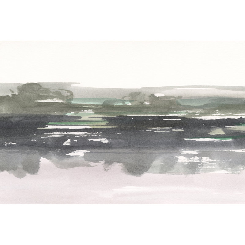 «Erem Emerald Lake Reflections I on Canvas» par Ethan Harper, reproduction, H 8 po x l 12 po