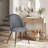 Upholstered Accent Chairs with Curved Backrest and Sturdy Metal Leg Living Room Side Chairs-98336057