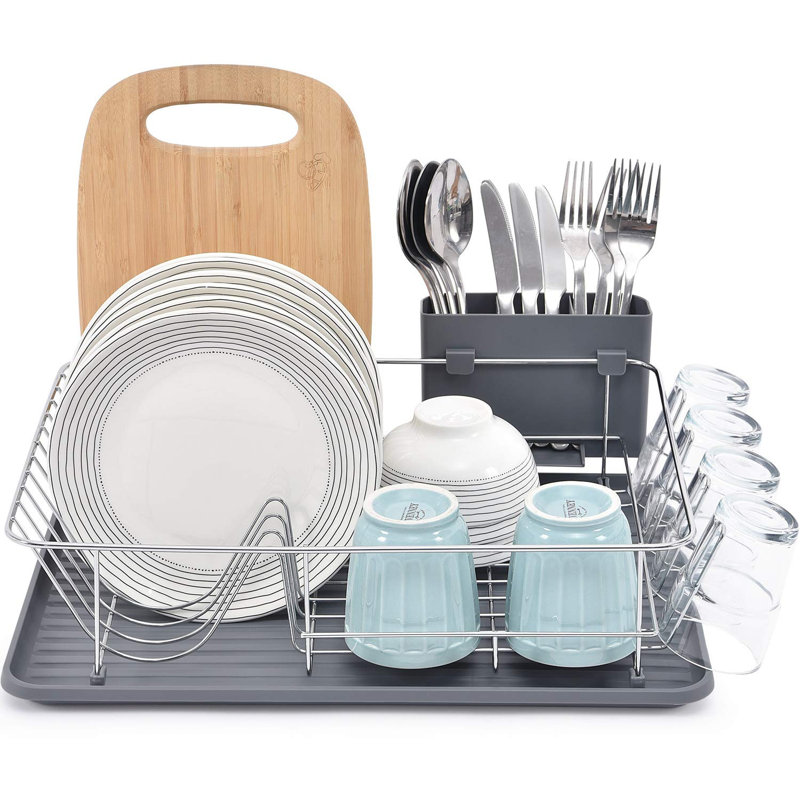 Paulina Dish Rack, Grey