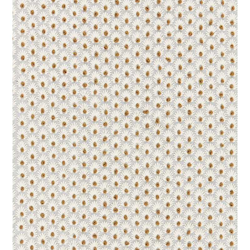 Tissu brodé Botanica, Minérale