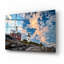 Art mural en verre Breakwater Bay «Pemaquid Dusk» par Rick Berk-154976