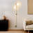 Equinox 62 in. Industrial Modern Wall Plug-In Sconce Lamp with Adjustable Heads and Frosted Globe Shades - Integrated Energy-Saving LED Light-69896183