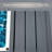43.3 Inch Fire Pit Table For Patio, Smokeless Gas Pits, 50,000 Heat, Rust Metal Frame, Top, With Glass , All-Weather Covering