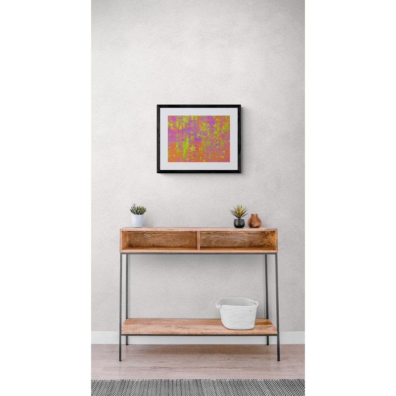 Powerful Connection Print by Drew Gaffney, Black Framed Paper, 16" H x 20" W