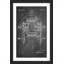 « logometer 1920 craie » par steve king, reproduction d’art encadrée-62859752