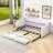 Rilla Twin XL Upholstered Daybed with Two Drawers-53973675