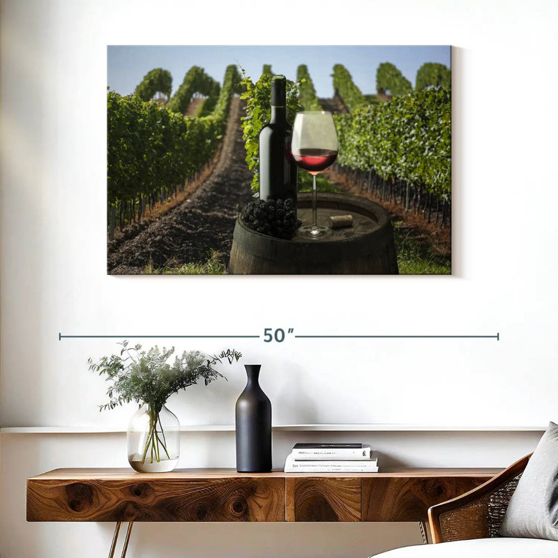 Yarlin Vineyard Wine Tasting, 26" H x 39" W