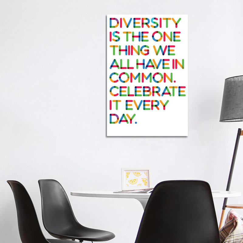 Diversity - Wrapped Canvas Print, 101.6 cm H x 66.04 cm W x 1.91 cm D